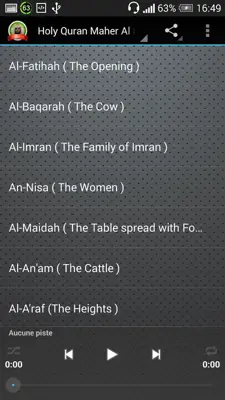 Maher AlMuaiqly ماهر المعيقلي android App screenshot 4